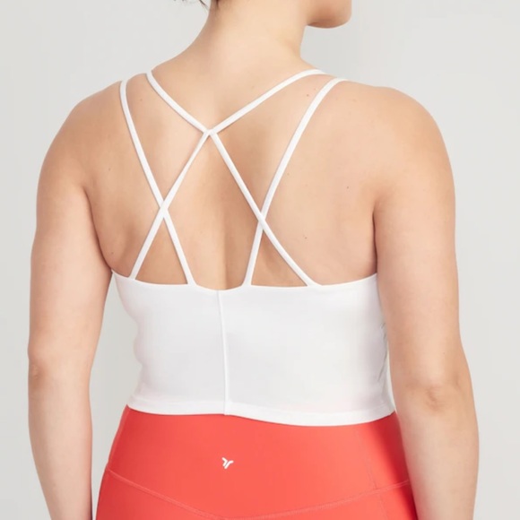 Old Navy Strappy Longline Sports Bra - Picture 2 of 4